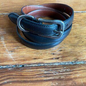 Vintage Black Coach Belt 8539
